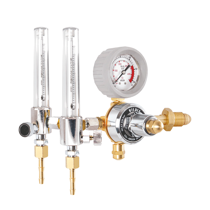 Yıldız Gaz 5440SF30-2 Argon Basınç Düşürücü – Çift Flowmetreli, G 5/8” Dış, 30 L/Min