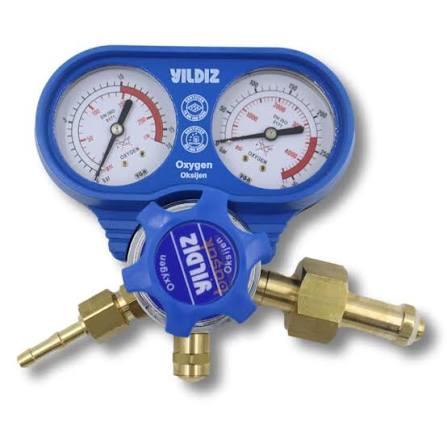 Yıldız Gaz 5401S Oksijen Basınç Düşürücü G 3/4" – 0–10 Bar