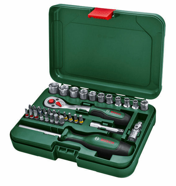 BOSCH EL ALETİ SETİ 34 PARÇA (LOKMA- VİDALAMA UÇLARI)