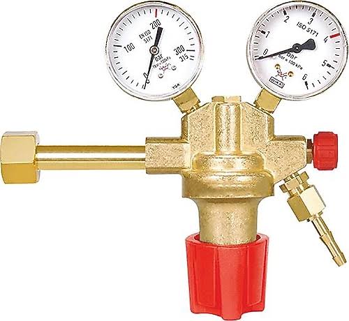 Yıldız Gaz 5380 Doğalgaz Basınç Düşürücü W 21.80 × 1/14" Sol – 0–4 Bar